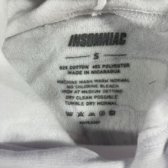 Insomniac Beyond Wonderland Cheshire Cat Cropped Pullover Hoodie Women’s Sz S - Picture 5 of 5